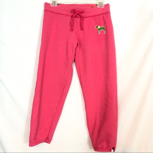 VICTORIAS SECRET PINK SWEATPANTS CARPIS XS - Picture 2 of 10